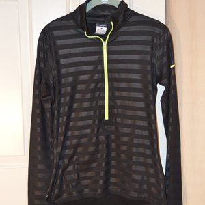 Nike Pro ThermaFit 1/3 zip pullover sz Md 801265